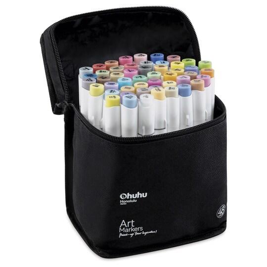 Ohuhu Honolulu 96 Mid-tone Color Markers 