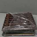 Wire Storage Basket For Kitchen Pantry and Counter - Stackable Wire Organizing Bin For Produce, Vegetable - Countertop Potato, Onion, Veggie Basket Brown (2pack-Bronze)