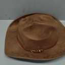 Cowboy Hat for Women and Men Wide Brim Western Cowgirl Hat