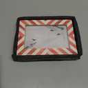 Handicrafts Home 4x6 Picture Frame Red, Handmade Bone Inlay Photo Frame, Tabletop or Wall Mount Decorative Frame for Desk, Shelf, Living Room or Bedroom