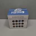 Bird Feeder with Camera 5MP Live Video, Solar Powered Smart AI Identify Birds Species, 2.4G WiFi Camera with Squirrel-Proof, 2-in-1 Bird Bath, Instant Arrival Alerts, Ideal Gifts for Birdlovers