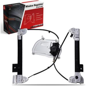 Front Left Power Window Regulator Compatible with Volkswagen Beetle Convertible 2003-2010, Replace# 1Y0837461F 1Y0837461B
