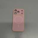 TAURI for iPhone 17 Pro Case, Compatible with MagSafe, (Full Camera Protection) Camera Control Cover Solid-Color Matte Magnetic Phone Case for 17 Pro 6.3", Pink