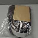 Rugelyss Vintage Wigs Dark Brown Rednish Maroon Wig for Women Lady Natural Synthetic Full Wigs for 70s Cosplay Costume Disco Hair Wig