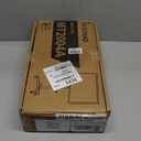 Rfiver Mobile TV Stand for 23-60 Inch LCD LED Flat/Curved Panel Screen TVs up to 88 lbs, Rolling TV Stand with Adjustable Shelf & Tilt, Portable Floor Stand on Wheels for Bedroom, Living Room, Office (Black)