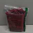 SpaceDresser Sheer Voile Window Treatment Rod Pocket Curtain Panels for Kitchen Bedroom Living Room Drapes Sunlight Filtering Privacy Semi Home Decor Assorted Colors Sizes (Burgundy, 52 W x 54 L)