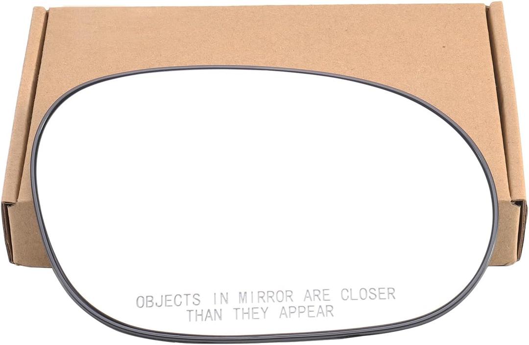 Passenger Side Mirror Replacement for 2008-2024 Dodge Challenger/Charger Heated Right Side Mirror Glass Replacement