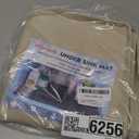 Silicone Under Sink Mat 34" x 19", kitchen Essentials and Gadgets, Shelf liner and Cabinet Protector, Home Organizers and Storage, Waterproof Bathroom Tray (Beige)