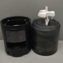 Automatic Cat Feeder 2 Cats - 5G WiFi Pet Feeder with APP Control, 6L Dry Food Dog Feeder with Blockage Alarms, 1-10 Meals Per Day (Black)