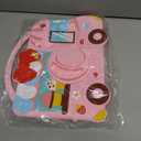 VOFUOE for Samsung Galaxy Tab A11 Plus Case 2025, Galaxy Tab A9 Plus Case 2023 11 Inch for Kids Girls Dessert House Design with Shoulder Straps 360 Rotating Stand Soft Silicone Tablet Cover- Pink
