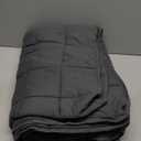 Topcee Weighted Blanket (20lbs 60"x80" Queen Size) Cooling Breathable Heavy Blanket Microfiber Material with Glass Beads Big Blanket for Adult All-Season Summer Fall Winter Soft Thick Comfort (00-dark Grey)