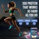 Vega Protein + Recovery, Vanilla  30g Vegan Protein, Dairy & Gluten Free, Probiotics, NSF Certified, 12 x 1.6 oz (12 Servings) (EXP 08/02/27)