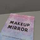 Lighted Makeup Mirror, Rechargeable Vanity Mirror with Lights 10''x8'' Makeup Mirror with Lights,Light up Mirror Touch Screen with 3-Color Lighting,for Women Gift,Travel Essentials (White)