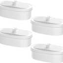 4 Pack WD-PF-01A Plus Replacement Filter for All Water-Drop Pitcher Filtration System, Compatible with Water-Drop WD-PF-01A Plus, Reduces PFOA/PFOS, Chlorine, Last Up to 3 Months or 200 Gallons, White