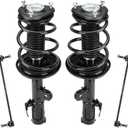Front Strut Assembly & Sway Bar Links for 2006-2012 Toyota Rav4 3.5L, Shock Absorbers Replace 272276 272275 4PCS
