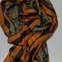 K-Elewon Large Square Scarf 43" Silk Scarf Fashion Scarves Silk Feeling Hair Wrapping Scarfs Night Sleeping Headscarf (Vb06)