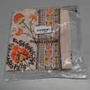 Small Square Tablecloth 52x52 Inch, Stain Resistant Wrinkle Free Card Table Tablecloth Vintage Boho Square Table Cloth Cover for Dinner Party Picnic Decor