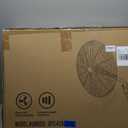 Wall Mount Fan 7000 CFM, 20" High Velocity Wall Oscillation Fan 3-Speed Industrial Walls Fans for Indoor, Ercial, Residential, industrial, Warehouse, Greenhouse, Workshop, Basement Use-ETL