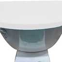 Madeals Velvet Toilet Tank Cover Soft and Absorbent, Comfortable Bathroom Toilet Tank Lid to Fit Different Sizes of Toilet Tank White