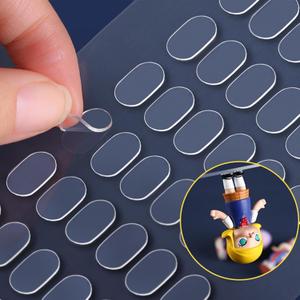 Adhesive Stick dots Two-Sided Sided Mounting Putty Stick Tack for Wall Hanging Crafts Balloons Festival Party Decorations,Clean Removable(0.31"*0.51"-1000)