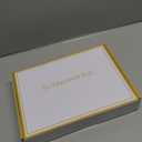 pickpiff Necklace Holder Stand with Ceramic Base: 12" Jewelry Tree Display Organizer for Necklaces, Bracelets, Rings, Earrings, Tall Gold Stand for Women, Aesthetic Room Dcor, Gold and White (6.7" base)