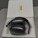 Wentronic Y01 Wireless Noise Canceling Headphones Bluetooth 5.3 Over Ear Headphones with Microphone, Hi-Res Audio, 48H Playtime, Foldable Comfortable Earpads,Compatible with iOS,Android,PC, Space Grey