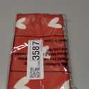 Valentines Day Pillow Covers 16x16 Inch Set of 2 White Heart Red Cotton Linen Decorative Throw Pillow Case Mothers Day Cushion Covers for Bedroom Sofa Living Room Chair Home Decor