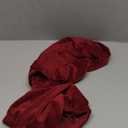 Stretch Velvet Toilet Lid Cover and Toilet Tank Lid Cover, Bathroom Super Soft Toilet Lid Cover Set Luxury Velvet Plush, with Elastic Bottom, Machine Wash, Burgundy