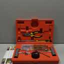 Tire Repair Kit by Boulder Tools - Heavy Duty Plug Kit for Cars, Trucks, Motorcycles, ATVs - Complete Flat Fix Automotive Tools Set with Storage Case, Valve Tool, Pliers, and Repair Plugs