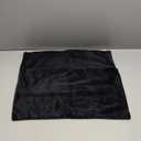 NiNi ALL Decorative Throw Pillow Covers Pack of 2 Velvet Throw Pillow Cases for Couch Sofa Bed Car Office Pillows Cover Bedroom Living Room Outdoor Black Pillow Covers 12x20 Inch