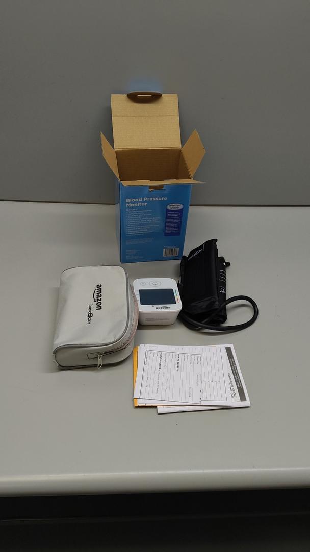 Basic Care Blood Pressure Monitor, Wide Range Arm Cuff with Intelligent Inflation Technology, Large (Previously Healthwise)