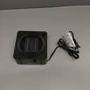 Gaiatop Mini Space Heater, Lightweight PTC Ceramic Fast Heating 500W Energy Efficient for Indoor Use, Overheating & 45 Tip-Over Protection, Portable Desk Electric Heaters for Office Home Black