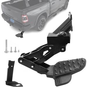Rear Bed Step for Dodge Ram 2500 3500 (2019-2024)  Retractable Bumper Tailgate Step, OEM Replacement 82215842AH 82215842AD