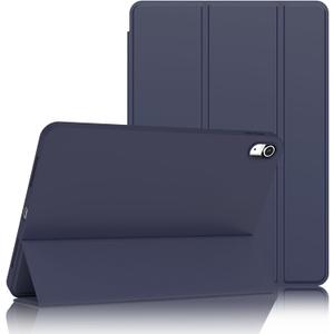 Meliya Case for iPad (A16) 11th Generation 11 Inch 2025, iPad 10th Generation 10.9 Inch 2022, Slim Hard Shockproof Protective Cover, Support Auto Wake/Sleep, Without Pencil Holder (Navy Blue)