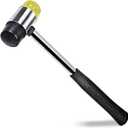 Rubber Hammer Small Plastic Mallet: Jewelry hammer Small rubber mallet Plastic hammers Soft hammers for use with jewelry, handicrafts, furniture assembly, etc.(25MM)