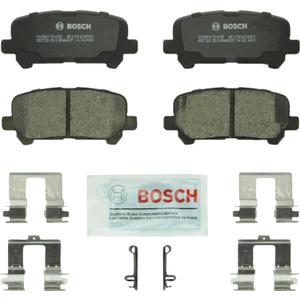 BOSCH BC1281 QuietCast Premium Ceramic Disc Brake Pad Set - Compatible with Select Acura MDX, ZDX; Honda Odyssey, Pilot; REAR