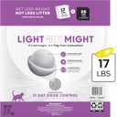 Purina Tidy Cats LightWeight With Glade Clean Blossoms Multi-Cat, Clumping, Low Dust, Scented Cat litter - 17 lb. Box