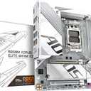 GIGABYTE B850M AORUS Elite WIFI6E ICE Motherboard- AMD Ryzen 9000 Series CPUs, 12+2+1 Phases Digital VRM, up to 8200MHz DDR5 (OC), 1xPCIe 5.0 + 1xPCIe 4.0 M.2, 2.5LAN, WiFi 7, USB 3.2 Gen 2