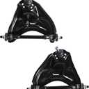 2PCS Front Upper Control Arm and Ball Joint Assembly Compatible with 1995-2005 Chevrolet Blazer 1983-2003 Chevrolet S10 All Models K620249 K620250