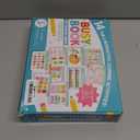 Hadley Designs My First Busy Book Toddlers 3-5, Montessori Preschool Learning Activities Age 4-5, 174 Pcs Velcro Busy Book, Travel Toys Airplane Car Quiet Time, Sensory Toys, Pre K Graduation Gifts
