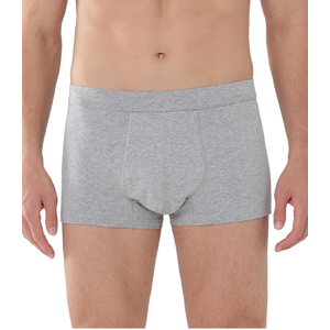 Incontinence Protective Underwear for Men Washable Bladder Leak Proof Boxer Briefs with 60ml Absorbency 1 Pack (Gray, M)
