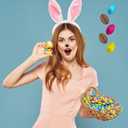 The Dreidel Company Easter Chocolate Eggs 5 Pounds (Bulk), Multicolored Foil Wrapped Milk Chocolate, Kosher Certified Dairy