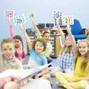 8 x 1200 Pack Foil Metallic Star Stickers, Holographic 10 Colors Small Star Stickers for Kids Reward, School, Home, Bar, DIY and Office Decoration, 0.6" Diameter