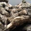 BENVWE Fluffy Faux Fur Throw Blanket for Couch, Soft Plush Thick Cozy Fuzzy Luxury Minky Bubble Blanket for Home Living Room Decor Gift for Women, Tie-dye Coffee, 60" x 80", 1100GSM