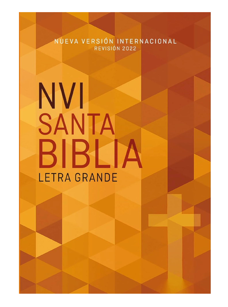 NVI, Santa Biblia, Revisión 2022, Edición económica, Letra grande, , Tapa rústica (Spanish Edition)