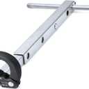 DURATECH Telescoping Basin Wrench, Sink Wrench, Adjustable 3/ 8'' to 1-1/ 4'' Capacity Jaw with 10" to 17" Extendable Handle, for Tight Space