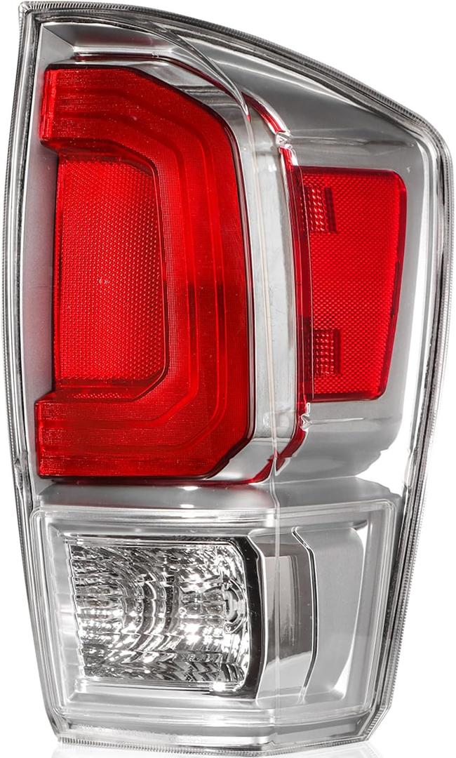 Rear Brake Tail Light Assembly Compatible with 2016-2023 Tacoma Tail Lamps 2016 2017 2018 2019 2020 2021 2022 2023 Tacoma Taillights OE Replacement, Passenger Side