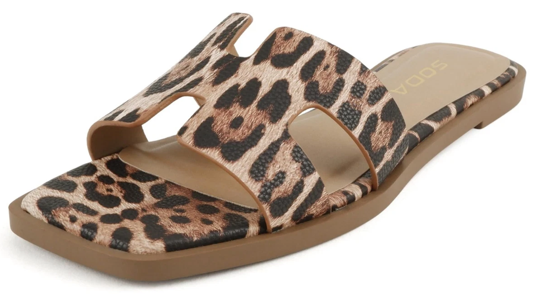 Soda Slide Sandals for Women, Size 8