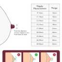 Momcozy 15mm 4Count Flange Insert Compatible with 24mm Flange/Shield of Most Pumps
