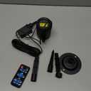 Christmas Projector Lights Outdoor, 3 Color Laser Starry Light Show with RF Remote Control for House Patio Garden Outside Holiday Christmas Decoration Indoor Wedding Party Holiday Xmas Gift - Black